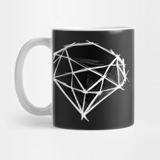 Inverted diamond Mug